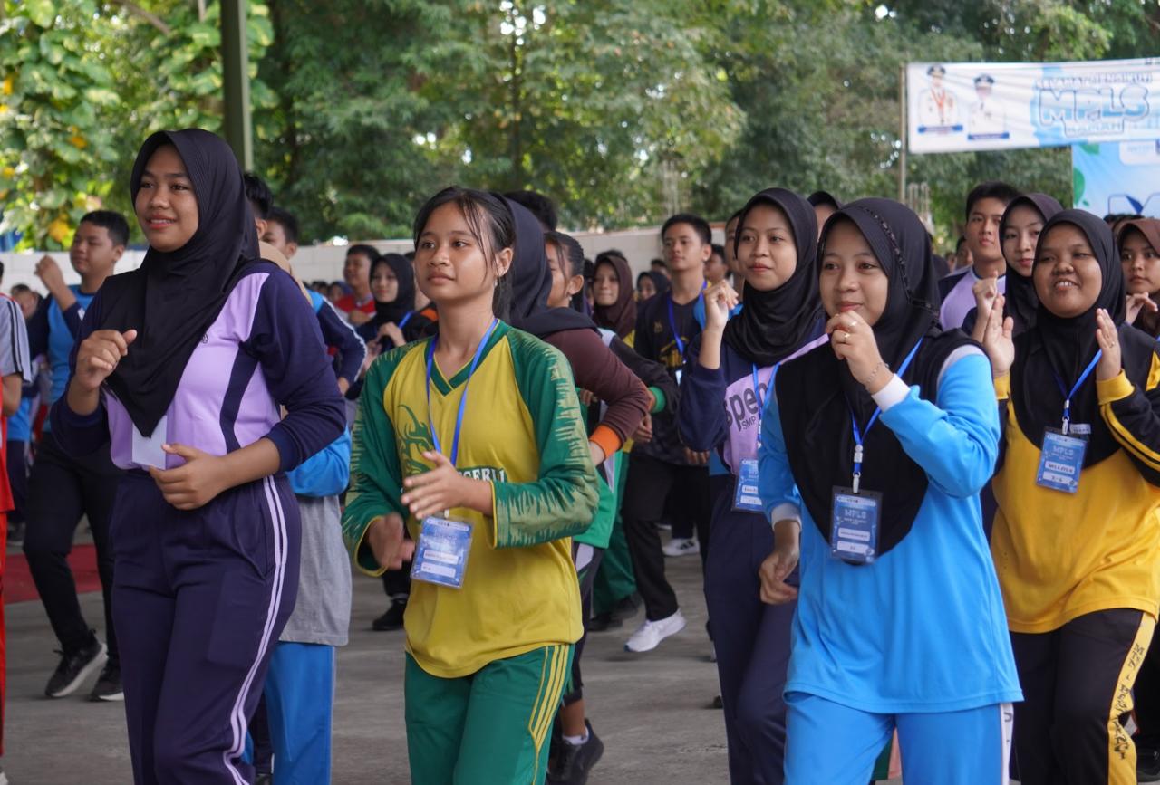 Kegiatan MPLS SMAN 1 Glagah Tahun 2025 hari kelima sekaligus menjadi penutup rangkaian kegiatan dalam sepekan terakhir. (Foto: Istimewa)
