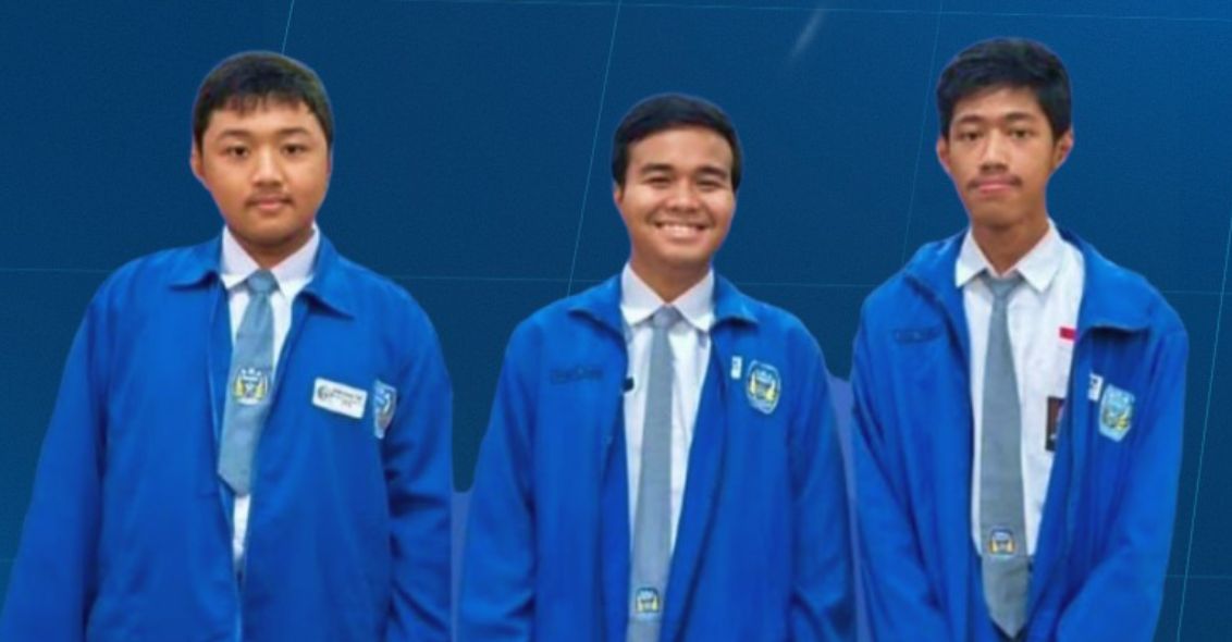 Tiga siswa SMAN 1 Glagah berhasil menembus Final Olimpiade Sains Nasional (OSN) 2025. (Foto: Humas)