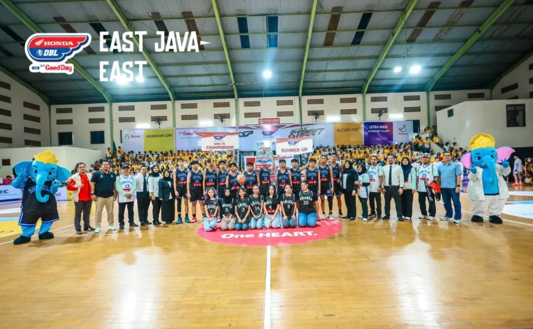 Tim Basket Putra Ksatria SMANSA. (Foto: Istimewa)
