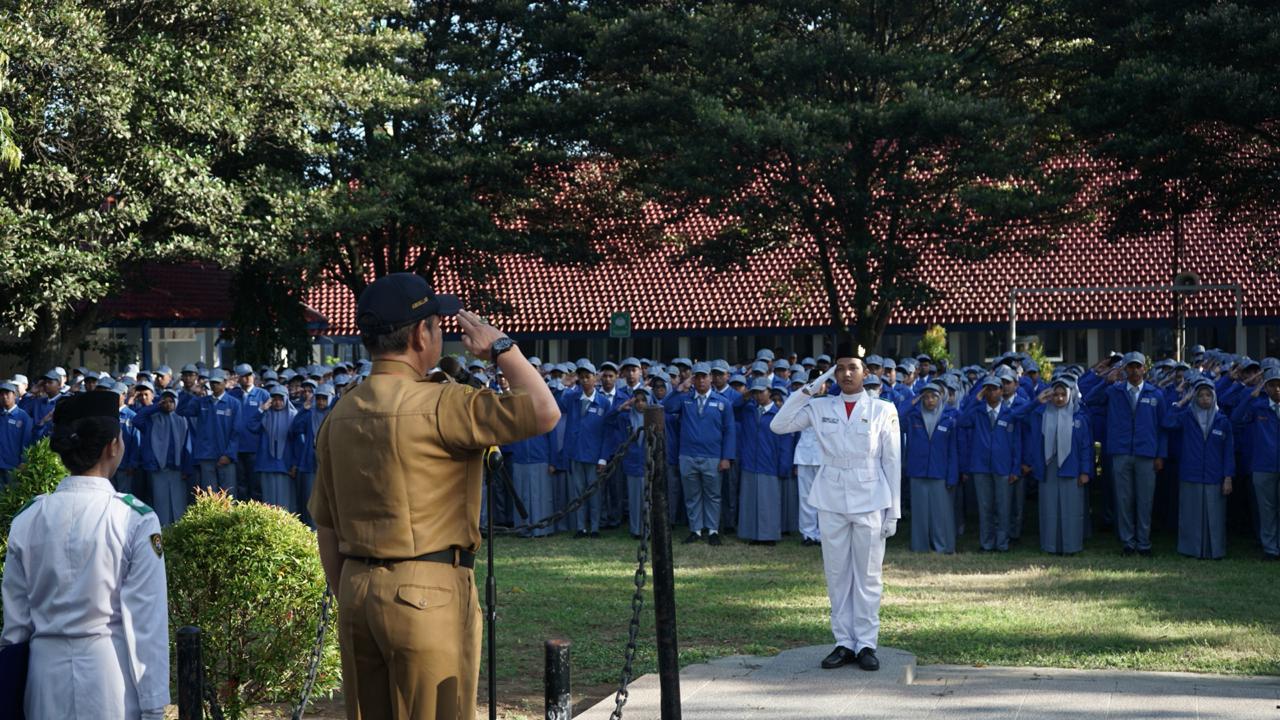 Apel Gema Fitrah SMAN 1 Glagah. (Foto: Humas)