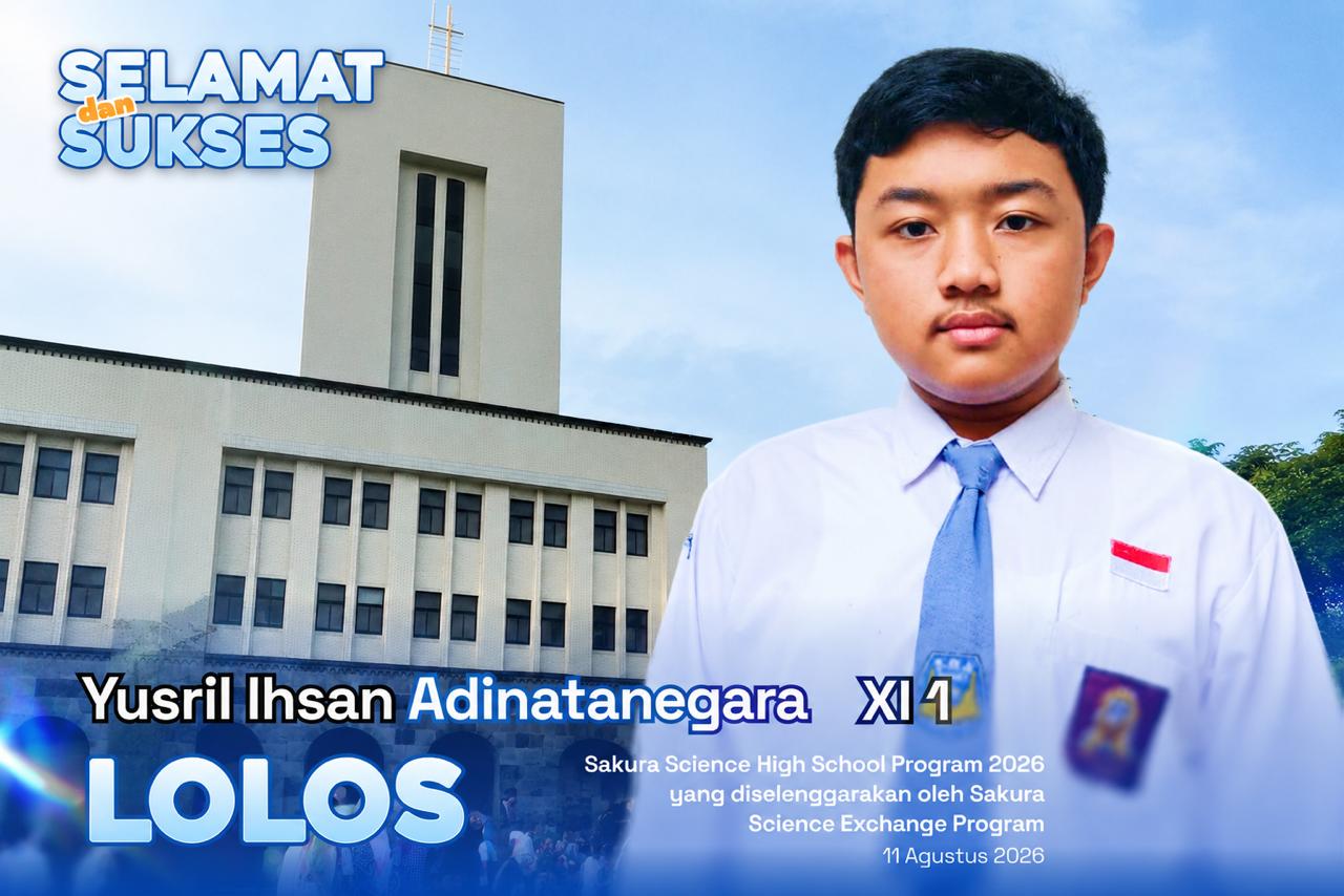 Yusril Ihsan Adinatanegara, siswa berprestasi SMAN 1 Glagah. (Foto: Humas)
